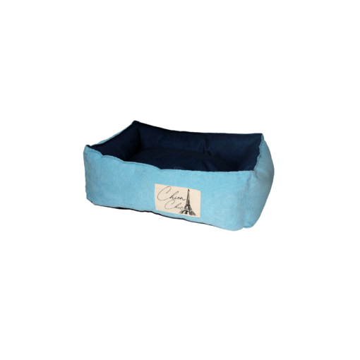 Canvas Lounger - Blue Grey