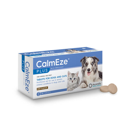 Calmeze Plus Tablets for Dogs & Cats 30's
