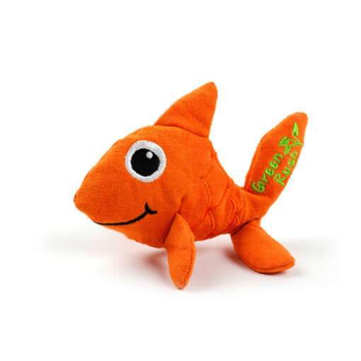 AFP Cat Toy Green Rush Goldfish - Orange