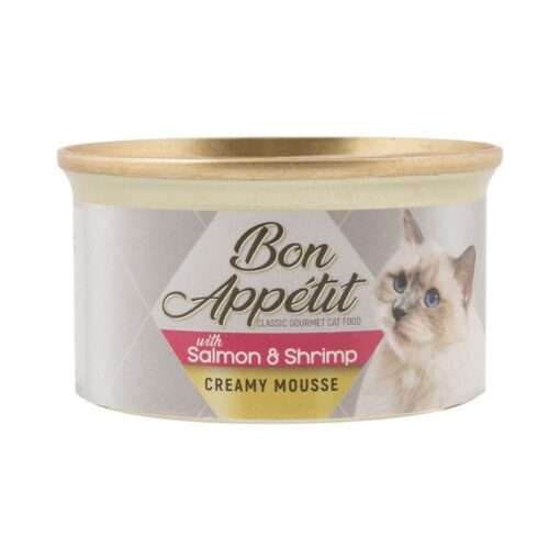 Bon Appetit Creamy Mousse with Salmon and Shrimp 85g (pack of 12)