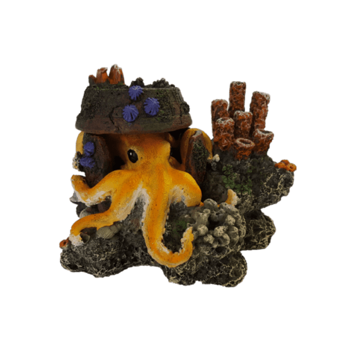 Aquarium Ornament - Bubble Octopus