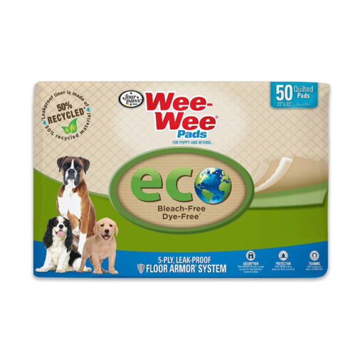Wee Wee Eco Dog Training Pads - Standard 56x58cm - 50pack