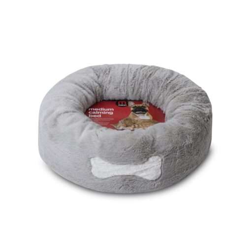 Mikki Calming Donut Bed Grey