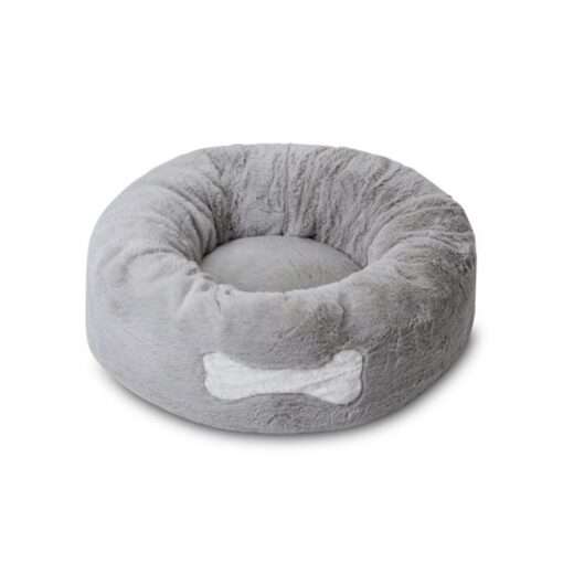 Mikki Calming Donut Bed Grey - Image 2