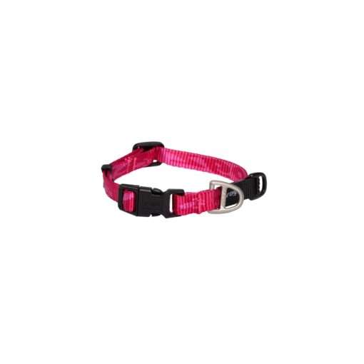 Rogz Alpinist Dog Collar Classic - Pink Rogz