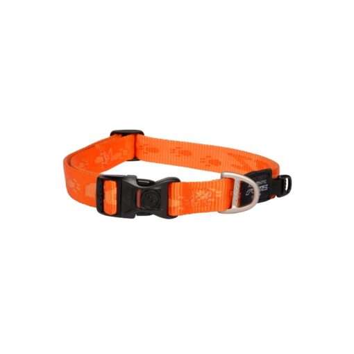 Rogz Alpinist Dog Collar Classic - Orange Rogz