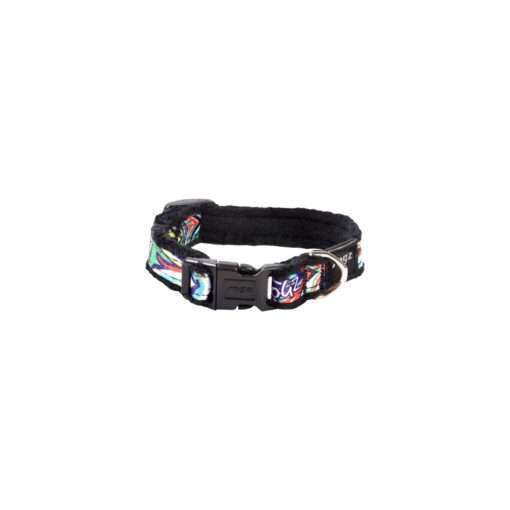 Rogz Fashion Small Dogs Classic Collar - Wild Stripes