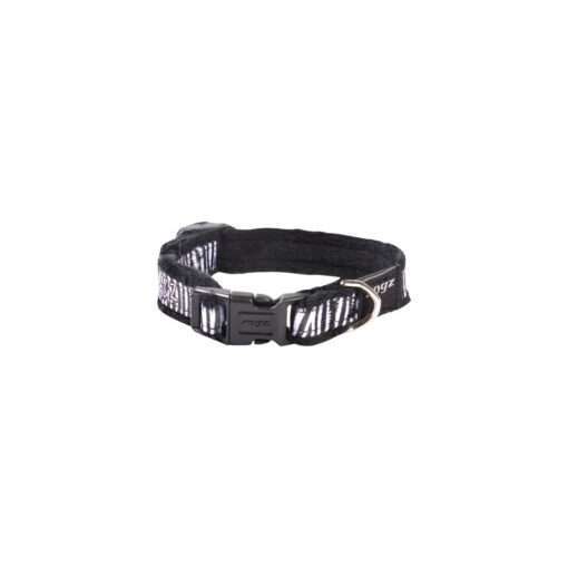 Rogz Fashion Small Dogs Classic Collar - Zebra