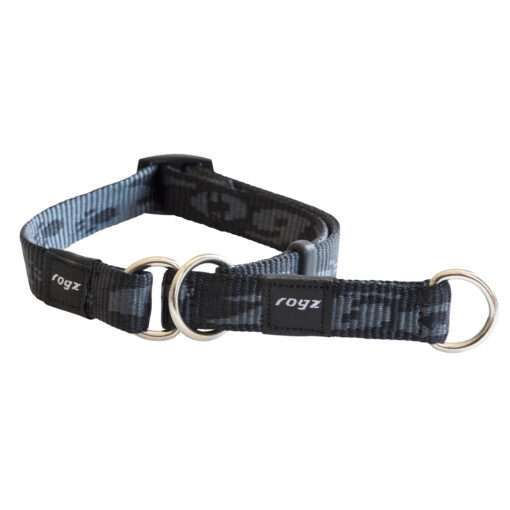 Rogz Alpinist Dog Collar Control - Black Rogz