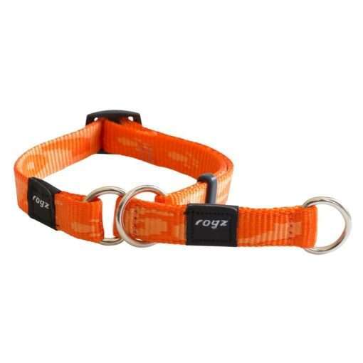 Rogz Alpinist Dog Collar Control - Orange Rogz