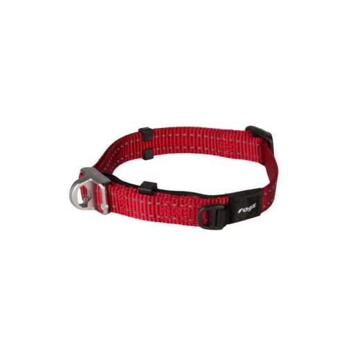 Rogz  Utility Dog Collar Safety - Red