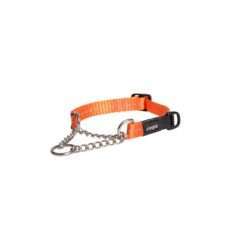 Rogz Utility Dog Collar Control Chain - Orange