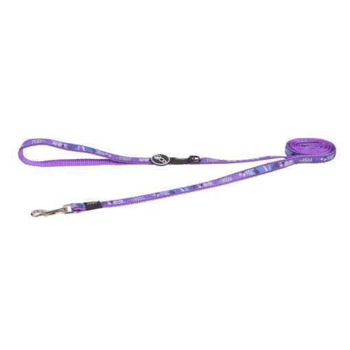 Rogz Fancy Dress Dog Lead Classic - Purple Forest