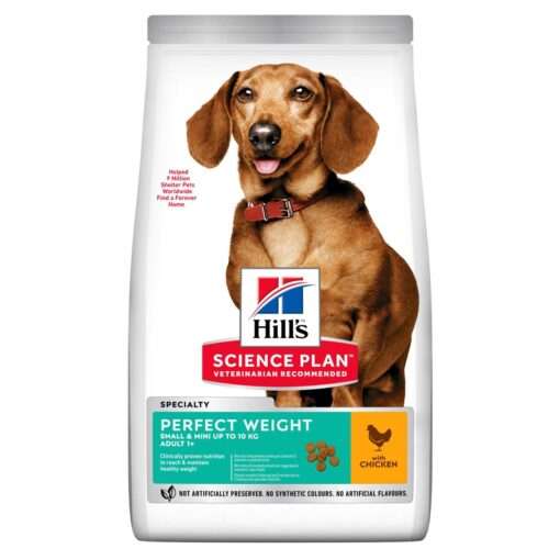 Hill's SP Adult Perfect Weight Small & Mini Dry Dog Food | Chicken