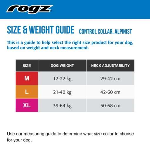 Rogz Alpinist Dog Collar Control - Orange Rogz - Image 2