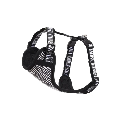 Rogz Fashion Small Dogs Comfy Harness - Zebra
