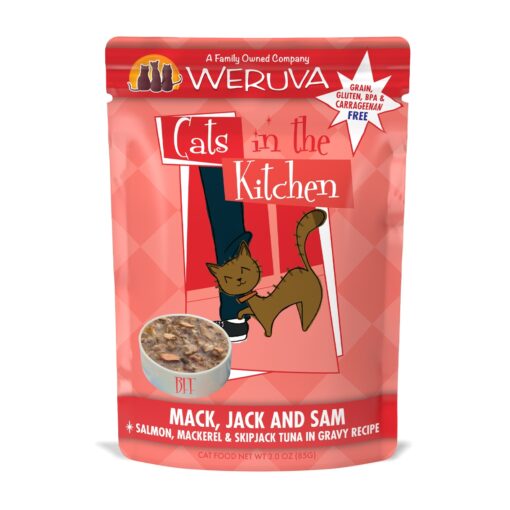 Weruva Mack, Jack and Sam For Cats 85g