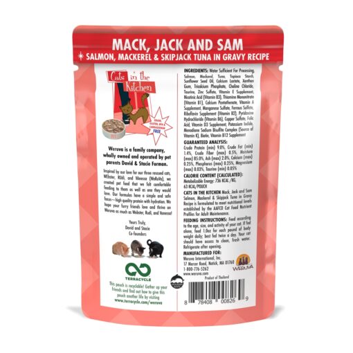 Weruva Mack, Jack and Sam For Cats 85g - Image 2