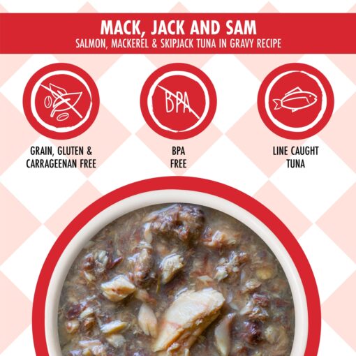 Weruva Mack, Jack and Sam For Cats 85g - Image 4