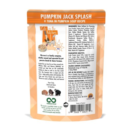 Weruva Pumpkin Jack Splash For Cats 85g - Image 2