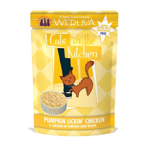 Weruva Pumpkin Lickin' Chicken For Cats 85g