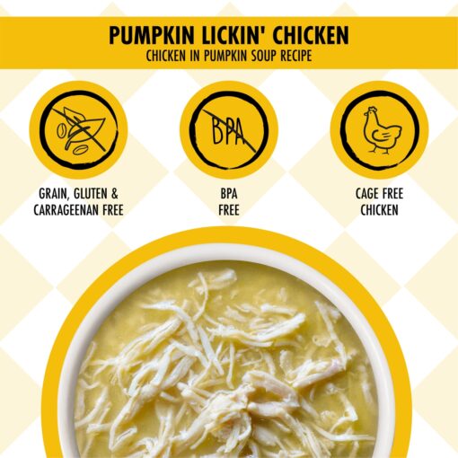 Weruva Pumpkin Lickin' Chicken For Cats 85g - Image 4