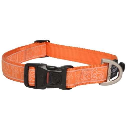 Rogz Fancy Dress Dog Collar Classic - Orange Doodle