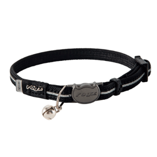 Rogz AlleyCat Collar - Black