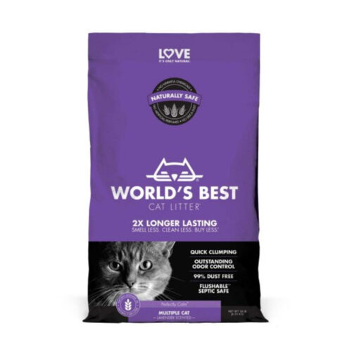 World's Best Cat Litter Lavender Scented