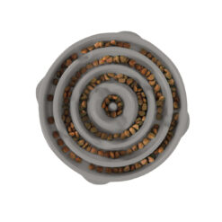 Outward Hound Fun Feeder Grey