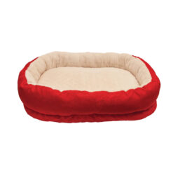 Rosewood Pet Bedding Red Orthopeadic Bed - Medium
