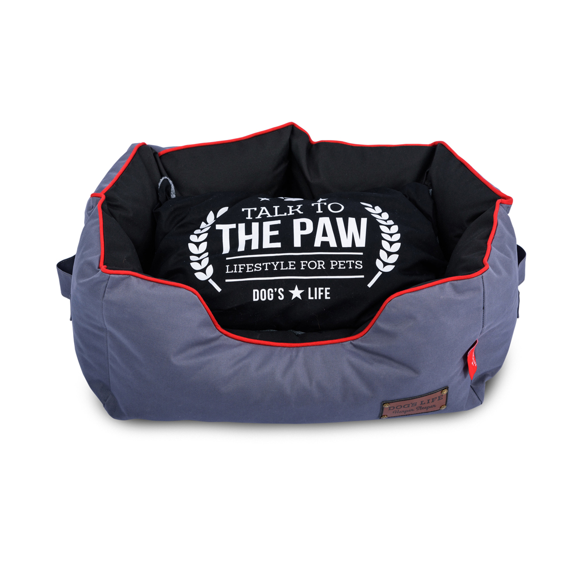 Dog's Life Harper Sofa 600D Waterproof Bed - Grey