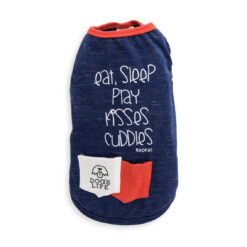 Dog's Life Eat Sleep Repeat Tee with Pockets