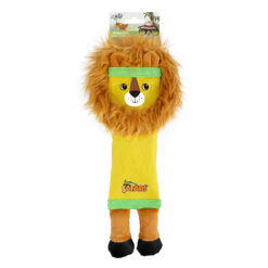 AFP Dog Toy Firehose Lion - Yellow