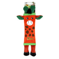 AFP Dog Toy Firehose Giraffe - Red