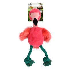 AFP Dog Toy Jungle Flamingo - Pink