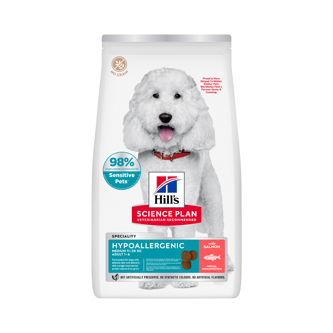 Hill's SP Hypoallergenic Medium Adult Dog Food 12kg